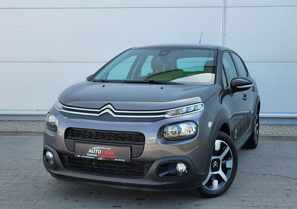 Citroen C3 cena 43700 przebieg: 35000, rok produkcji 2018 z Zagórów małe 781